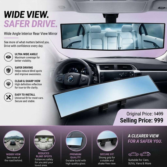 DriveVue™ Panoramic Mirror