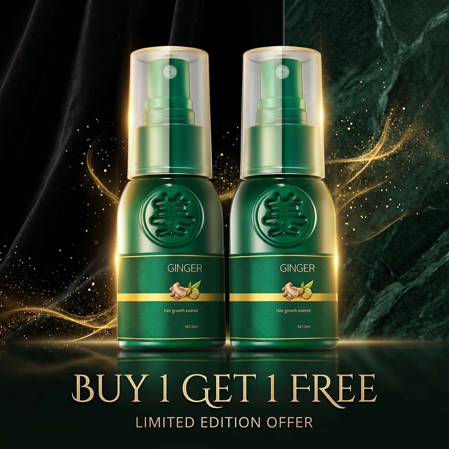 AuraRoot™ Ginger Hair Revival Spray 100ml