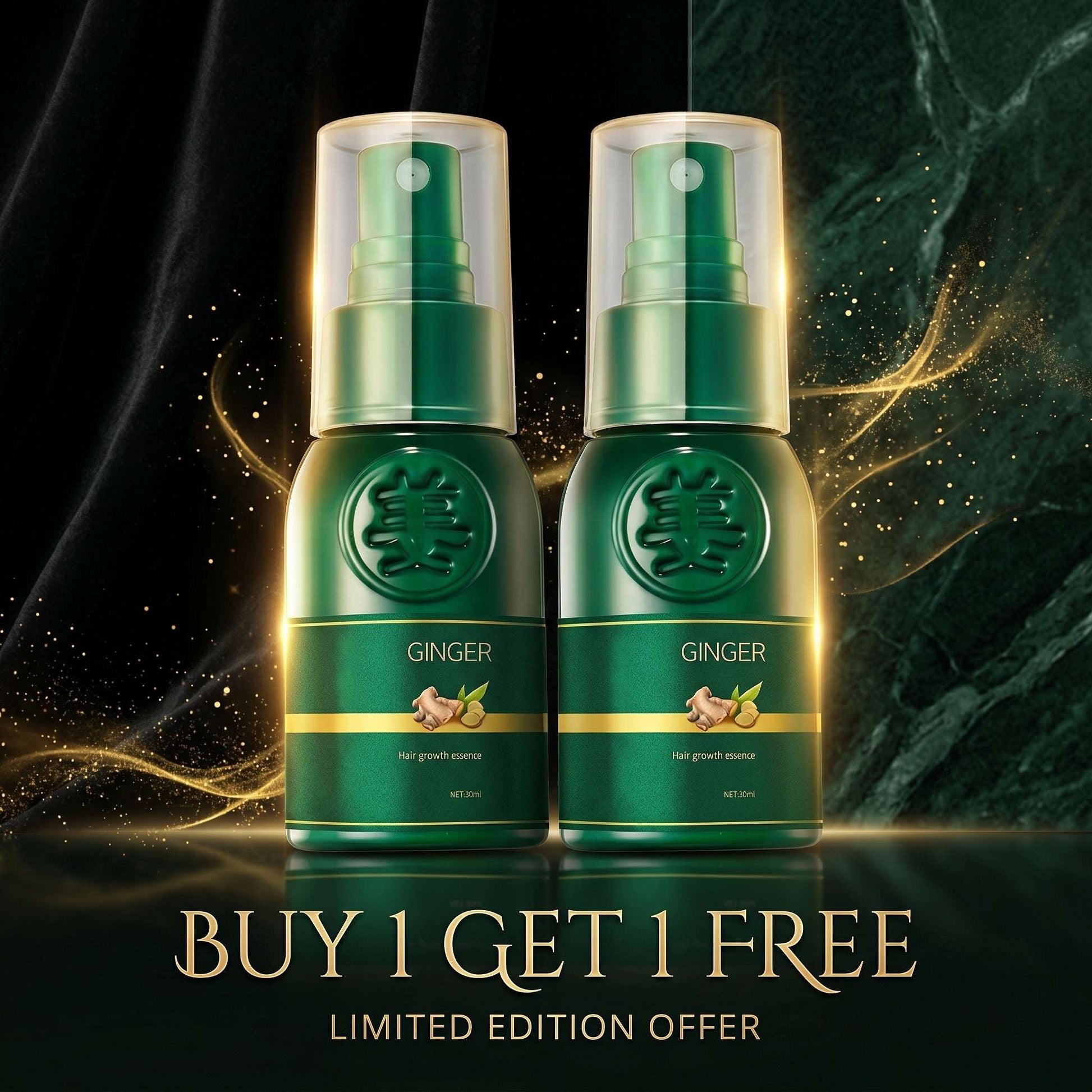 AuraRoot™ Ginger Hair Revival Spray 100ml