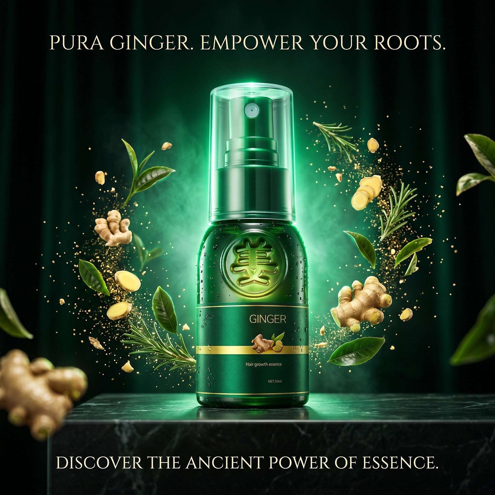 AuraRoot™ Ginger Hair Revival Spray 100ml